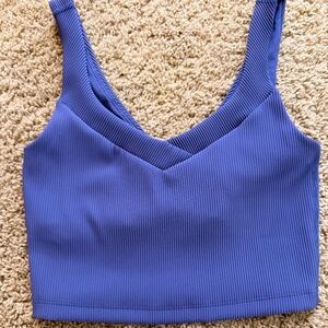 NWOT Beyond Yoga Impulse Ribbed Cropped Tank